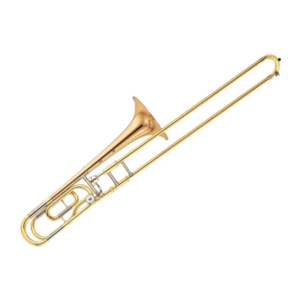 Trombone with F attachment, available to rent for school band