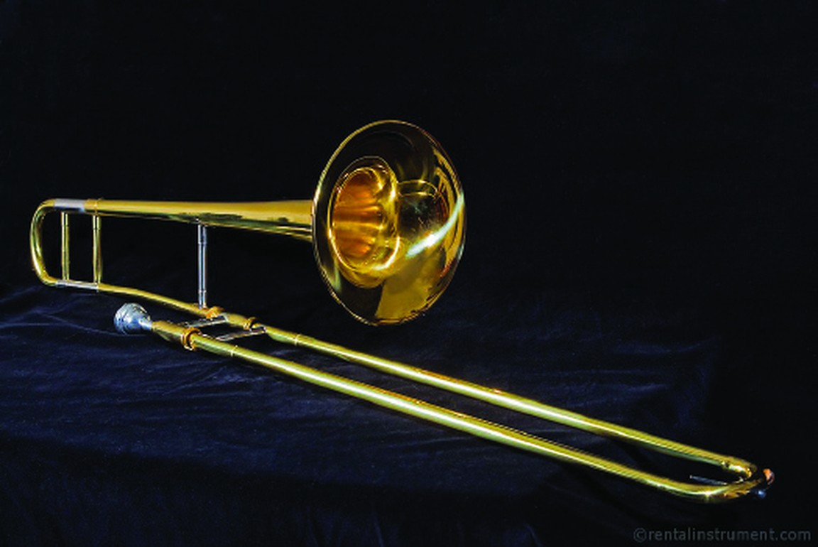 Student tenor trombone available to rent for school band