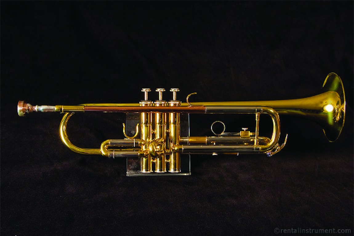 Student trumpet available to rent for school band